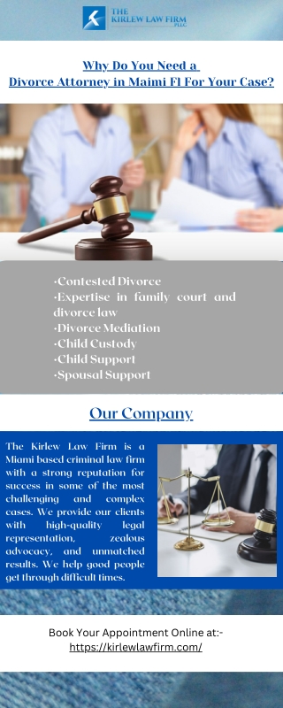 Why Do You Need a Divorce Attorney in Maimi Fl For Your Case