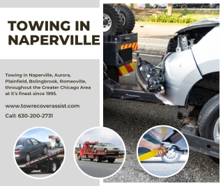 Towing In Naperville - 24-7 Towing Near Me - Tow Recover Assist