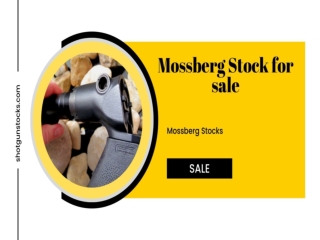 Mossberg Stock for sale