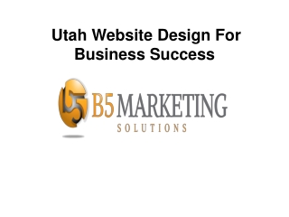 Utah Website Design For Business Success