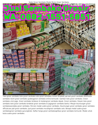Ô88ᒿ~I55I~585I (WA) Jual Sembako Harga Grosir Distributor Sembako Nasional