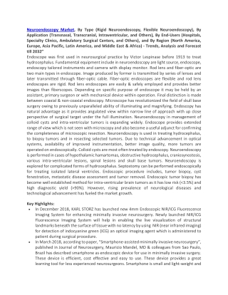 Neuroendoscopy Market