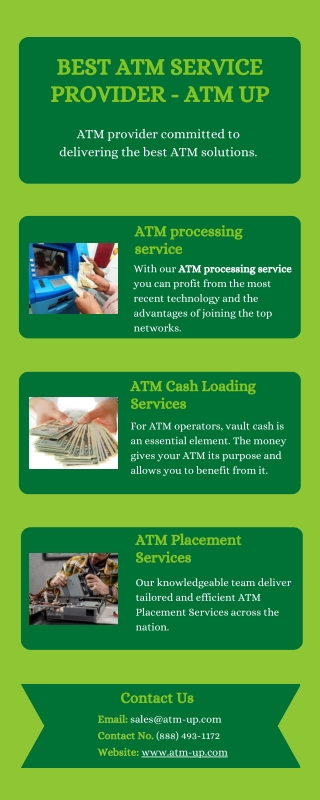 Best ATM Service Provider - ATM UP