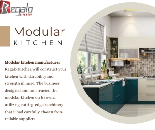 German modular kitchen | Regalokitchens