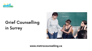 Grief Counselling in Surrey