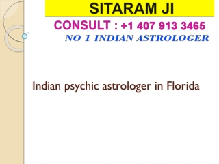 Indian psychic astrologer in Florida