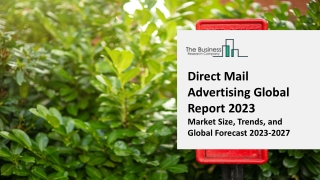 Direct Mail Advertising Market 2023-2032: Outlook, Growth, And Demand