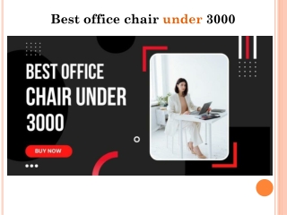 Best office chair under 3000x