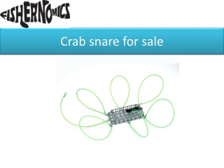 Crab snare for sale