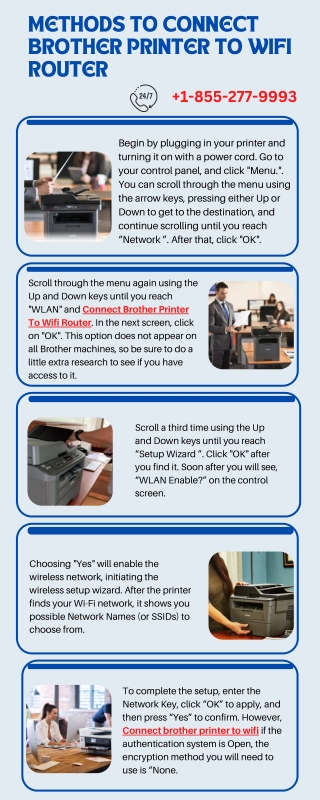 Methods To Connect Brother Printer To Wifi Router