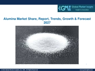 Alumina Market Share, Report, Trends, Growth & Forecast 2027