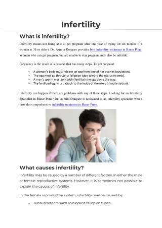 Infertility