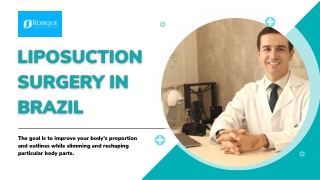 Liposuction Surgery in Brazil | Rosique Plastic Surgery