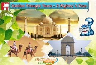 4 Days 3 Nights Golden Triangle Delhi Agra Jaipur Tour