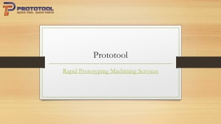 Rapid Prototyping Machining Services | Prototool.com