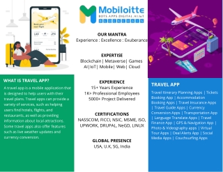 Travel Booking App Solution