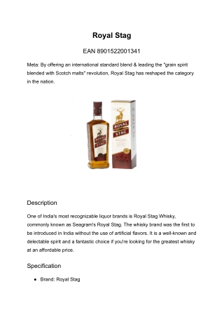 royalstag