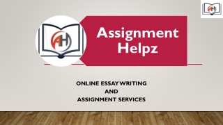 Best online USA assignment writers