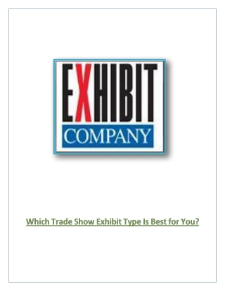 Trade Show Display Rentals.