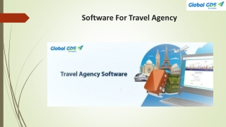 Software For Travel Agency