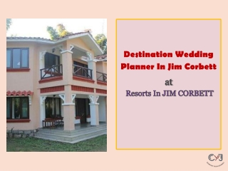 Destination Wedding Planner In Jim Corbett