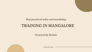 Best practical sales and marketing training in Mangalore