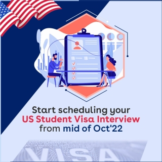 US Student Visa Interview Scheduling to Commence from Mid Oct’22 - Appointments