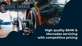 Lodge Garage - Your Local Car Repair Garage In North London