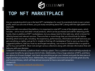 top nft marketplace
