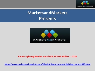Smart Lighting Market