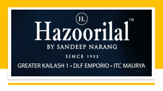 Hazoorilaljewellers