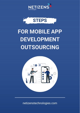 7 Steps For Outsourcing Mobile App Development