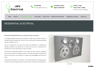 Residential Electrician Services Christchurch (2)