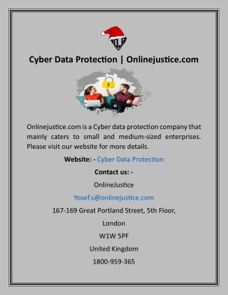 Cyber Data Protection  Onlinejustice