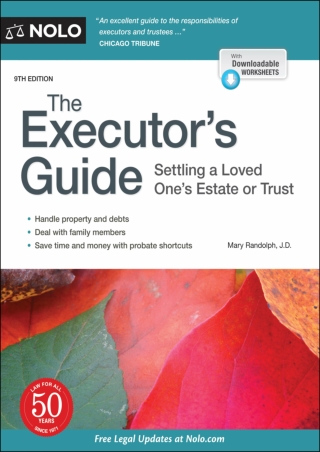 PDF D!ownload  Executor's Guide, The: Settling a Loved One's Estate or Trus