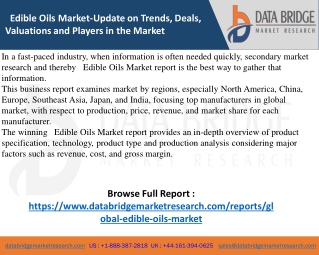global-edible-oils-market