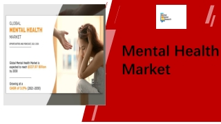 Key Findings in Mental Health Market