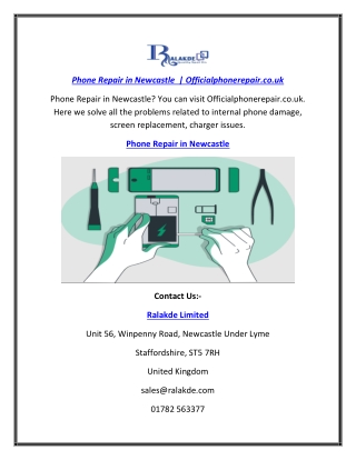 Phone Repair in Newcastle  | Officialphonerepair.co.uk
