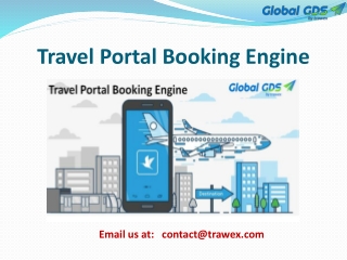 Travel Portal Booking Engine