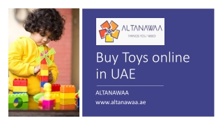 Buy Toys online in UAE​