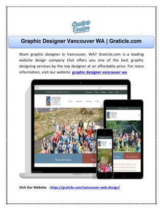 Graphic Designer Vancouver WA | Graticle.com