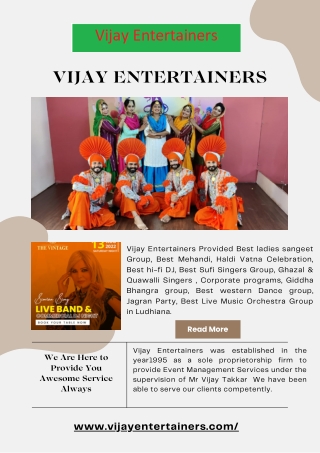 Get Ready to Rock with the Best Live Music Group in Ludhiana