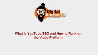 What is YouTube SEO and How to Rank on the Video Platform