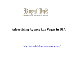 Advertising Agency Las Vegas in USA