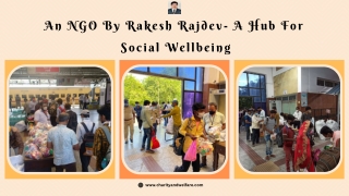 An NGO By Rakesh Rajdev- A Hub For Social Wellbeing