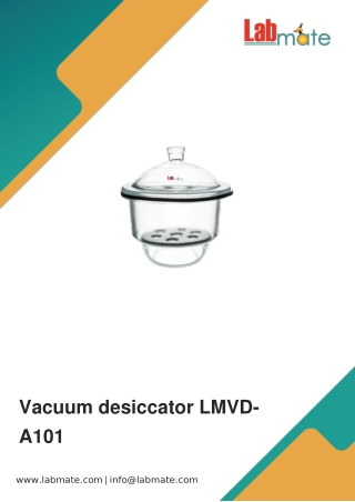 Vacuum-desiccator