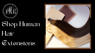 Shop Human Hair Extensions - Posh Hair Company