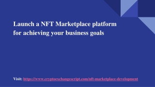 Benefits of utilizing NFT Marketplace Development