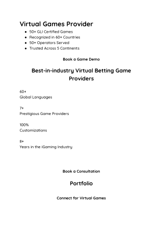 01 Virtual games provider