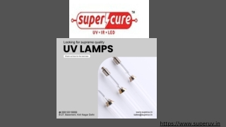 UV Lamps in Hyderabad